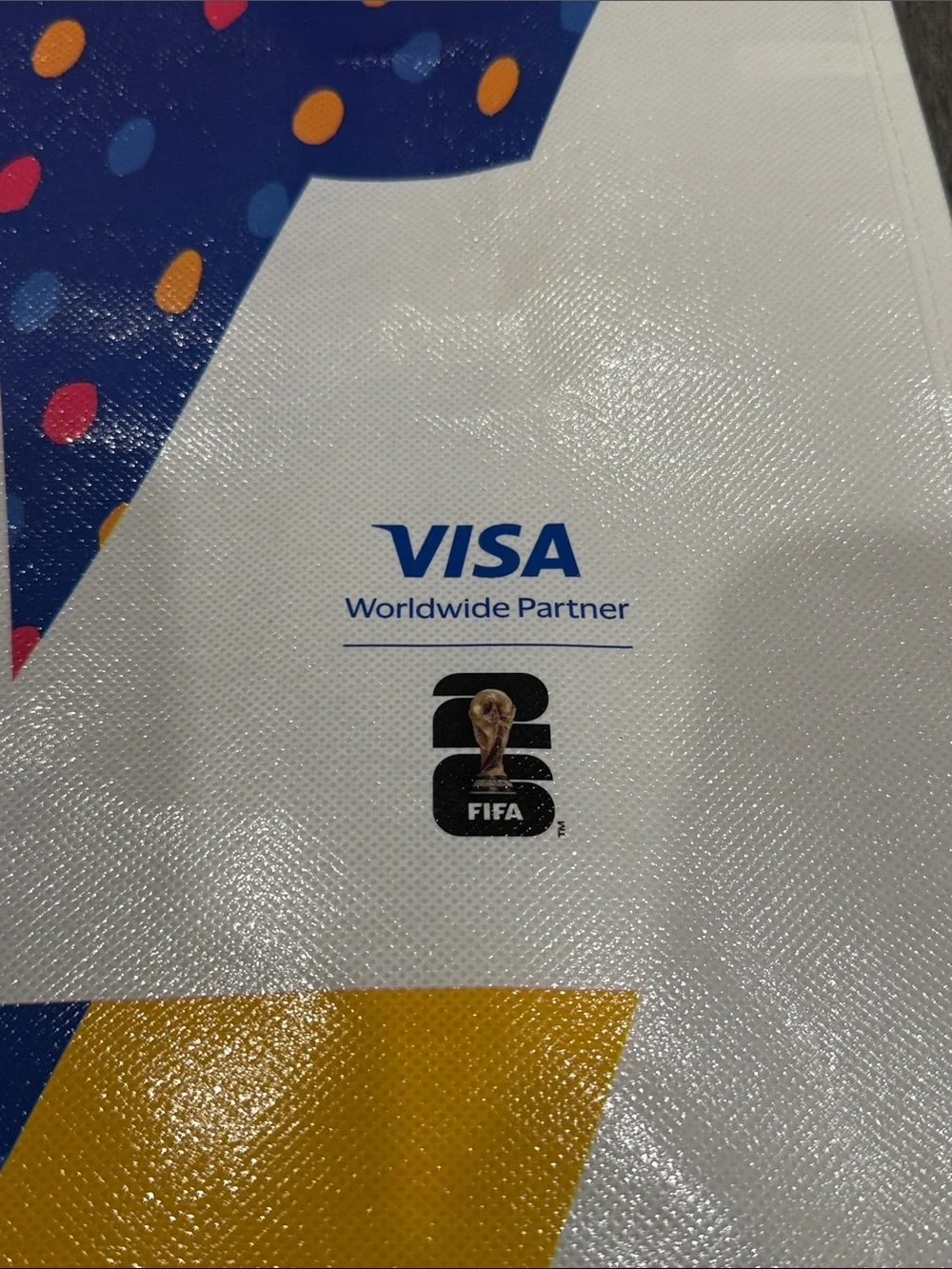 🧨2026 World Cup in Los Angeles 6/18/2026 collector cup & Visa bag FIFA